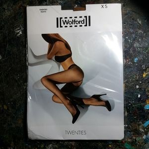 Wolford Twenties Tights Fishnet Honey Tan SX
